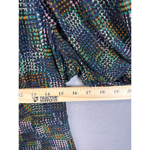 Cabi Dress Puff Sleeve Sweetheart Peasant Maid Multicolor Size M Office Mermaid - Picture 6 of 11